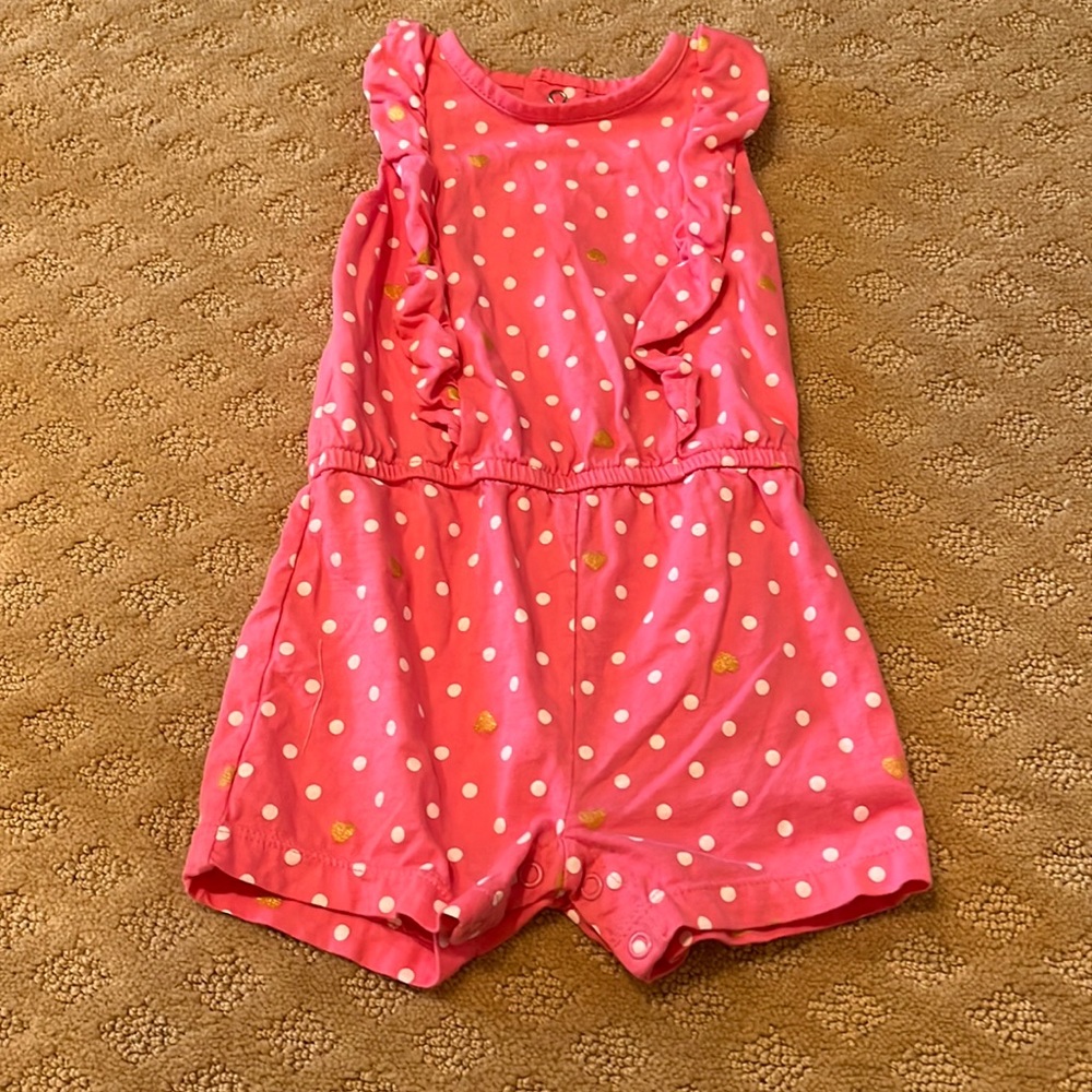 Carters Polka Dot Romper 18M